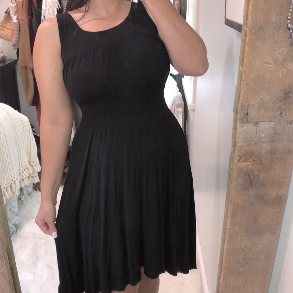 Girls from Savoy xsmall black high low dress